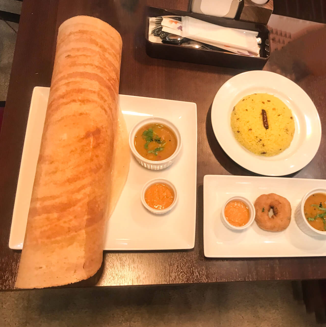 ナクシャトラの南インド料理ランチ