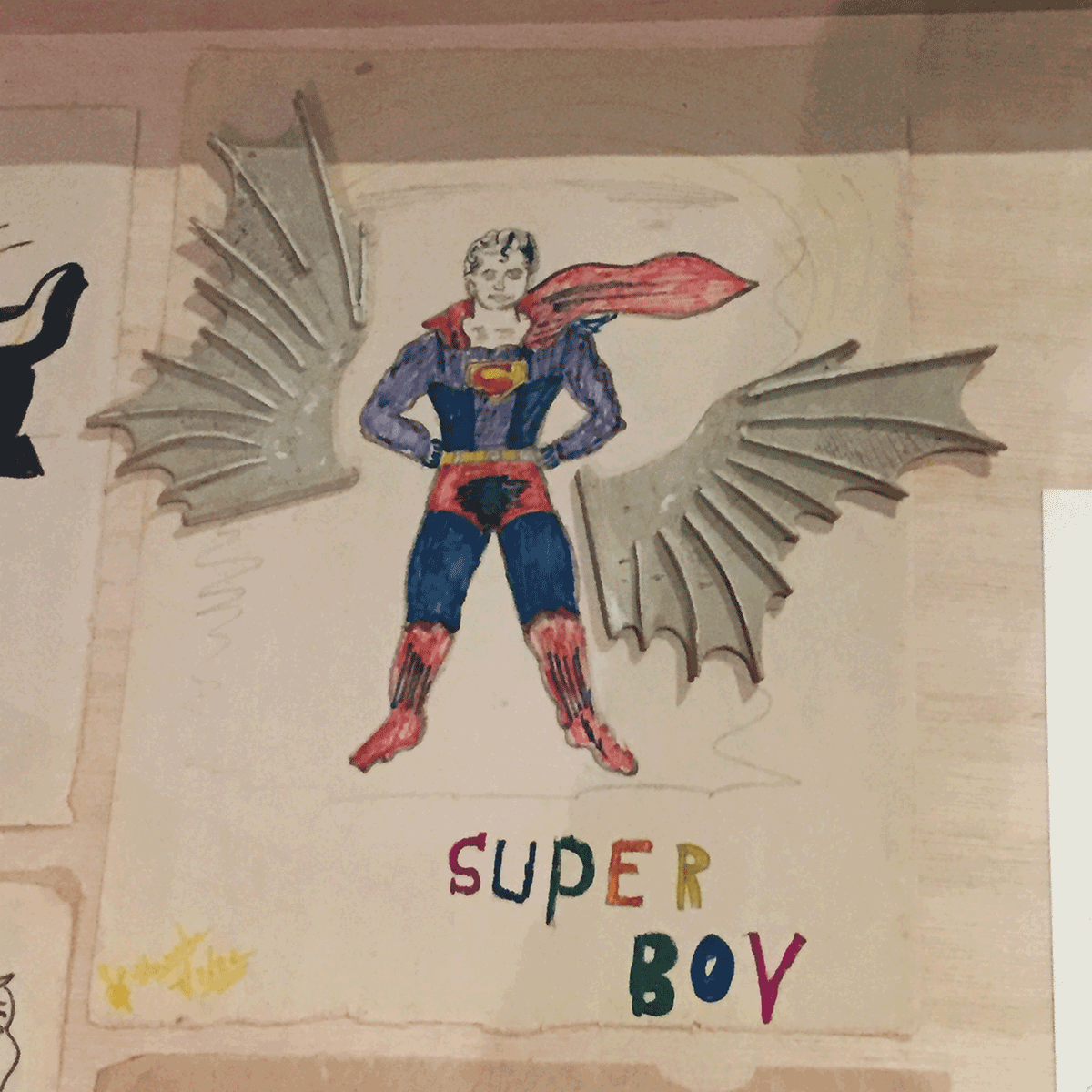 スーパーマンならぬスーパーボーイ