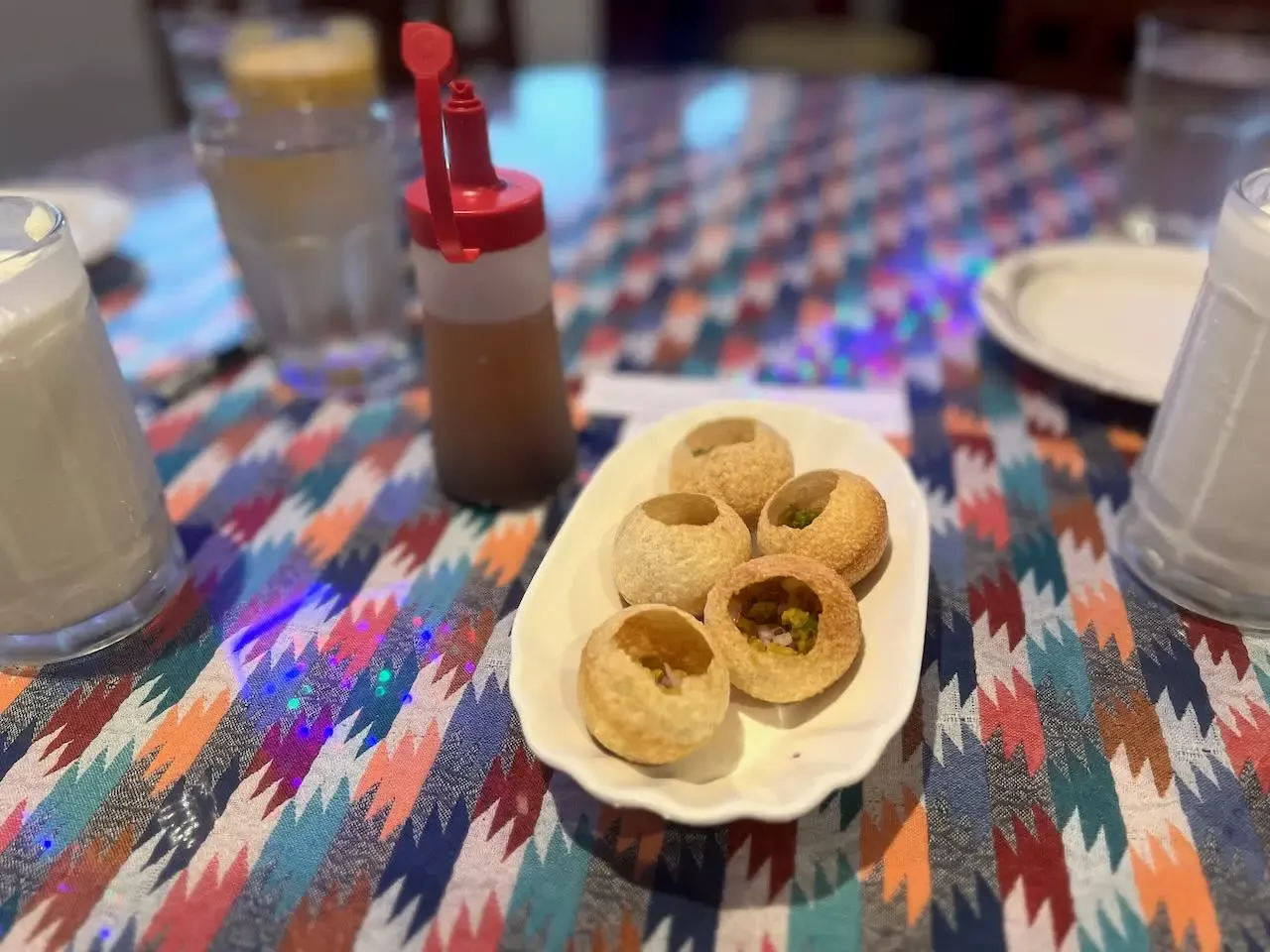 ハワイのtadka indian cuisineのパニプリ