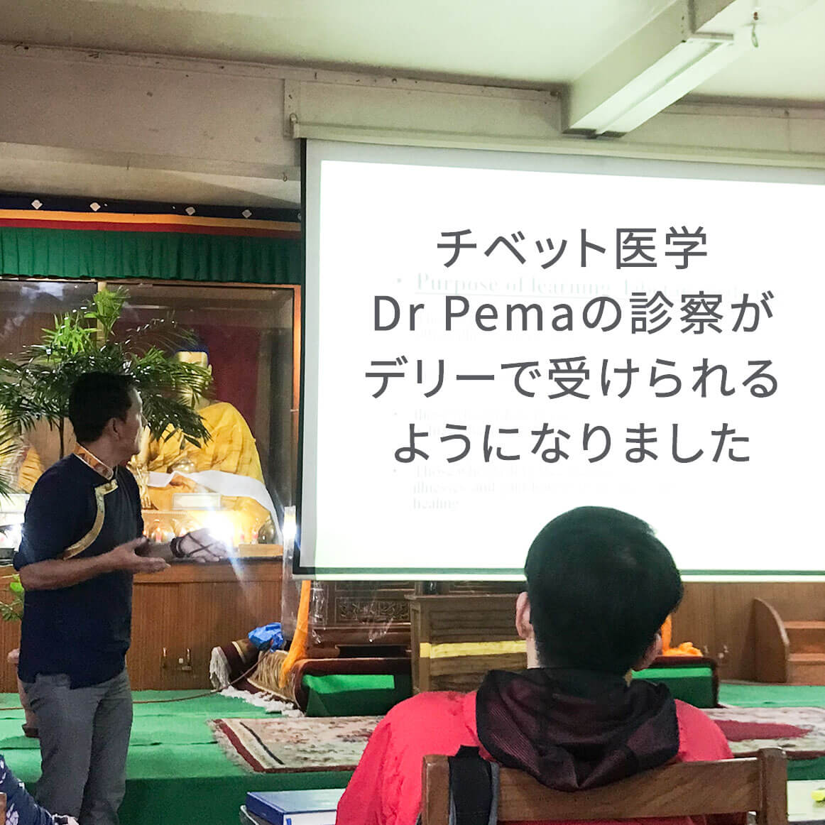 チベット医学メンツィカンのPema先生